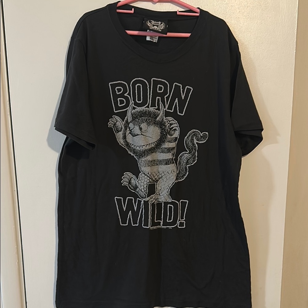Born Wild tshirt womens size XL where the wild things are